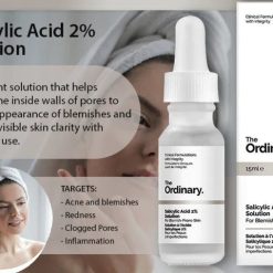 The Ordinary Salicylic Acid 2% Solution (30ml) Beauty Art