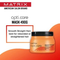 Matrix Opti.care smooth straight Hair mask Shea butter 490g