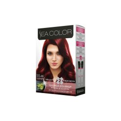 Sea Color Premium Hair Color – Amazon Red 55.46 Beauty Art Products